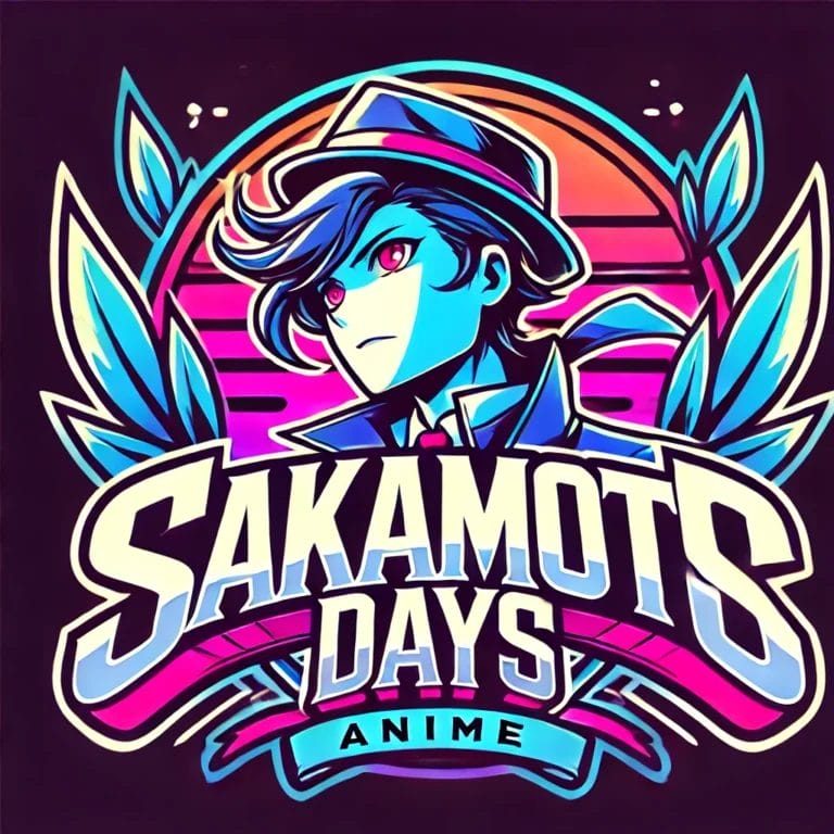 Sakamoto Days Episode 5 anime logo with a sleek and stylish design.